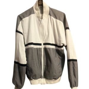 Vintage Christian Dior Monsieur Color Block Zip Up Track Jacket Sz L Men